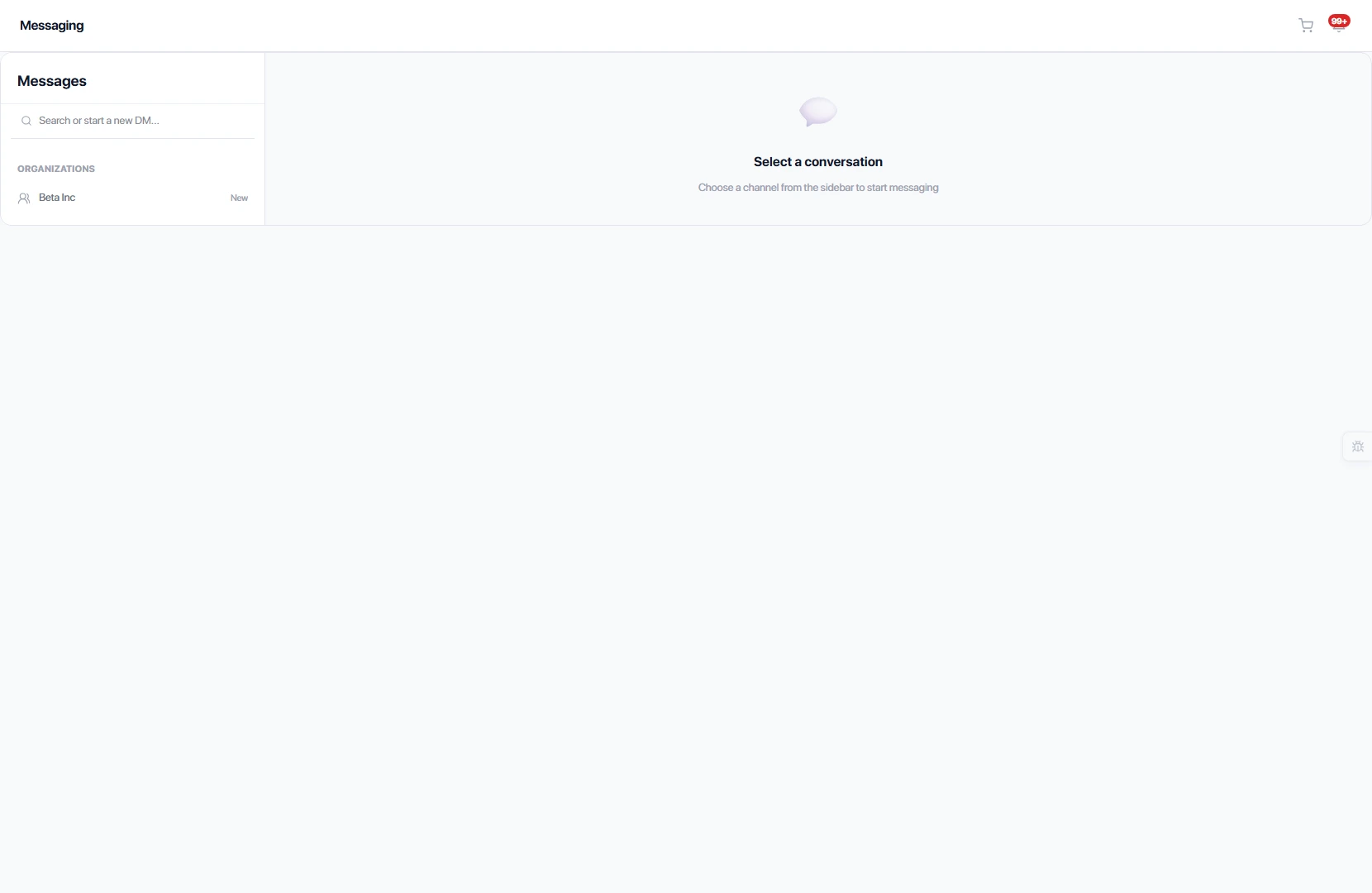 Client communication log and contract notices